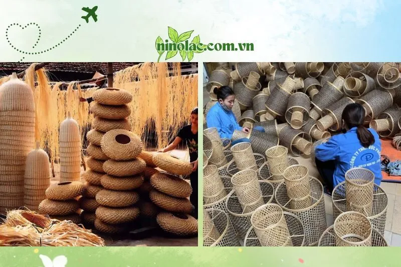 Khám phá các địa điểm làng nghề mây tre đan tại Thái Nguyên