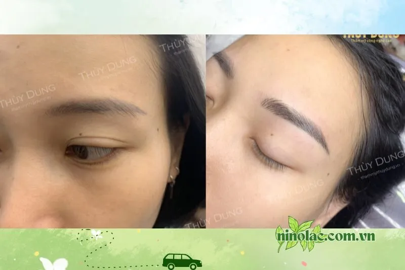 Thẩm Mỹ Thùy Dung - điêu khắc lông mày Thái Nguyên