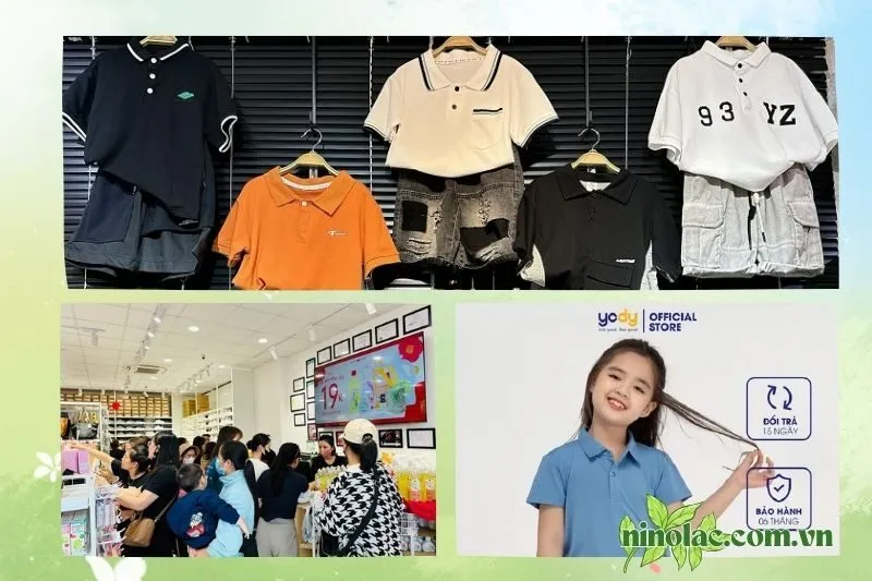 Top 5 shop quần áo trẻ em Thái Nguyên