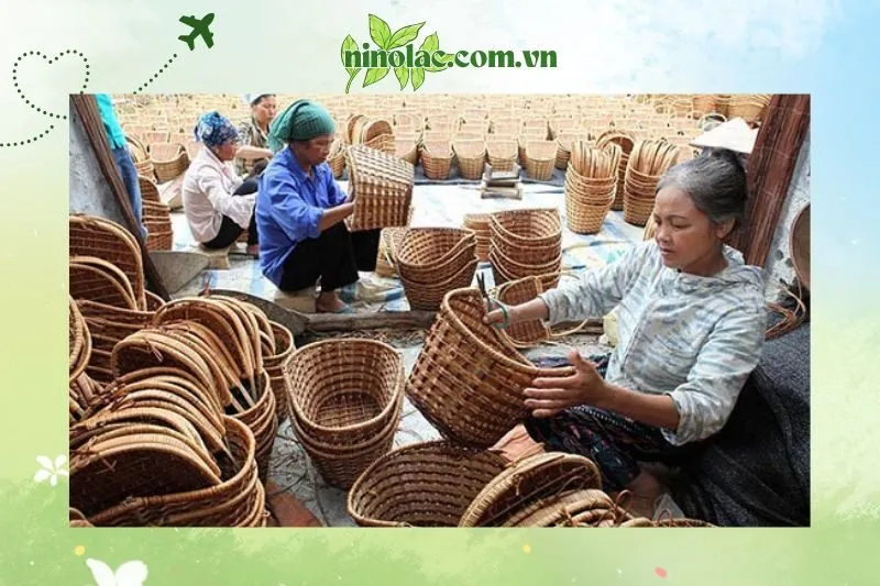 Đặc điểm sản phẩm mây tre Thái Nguyên