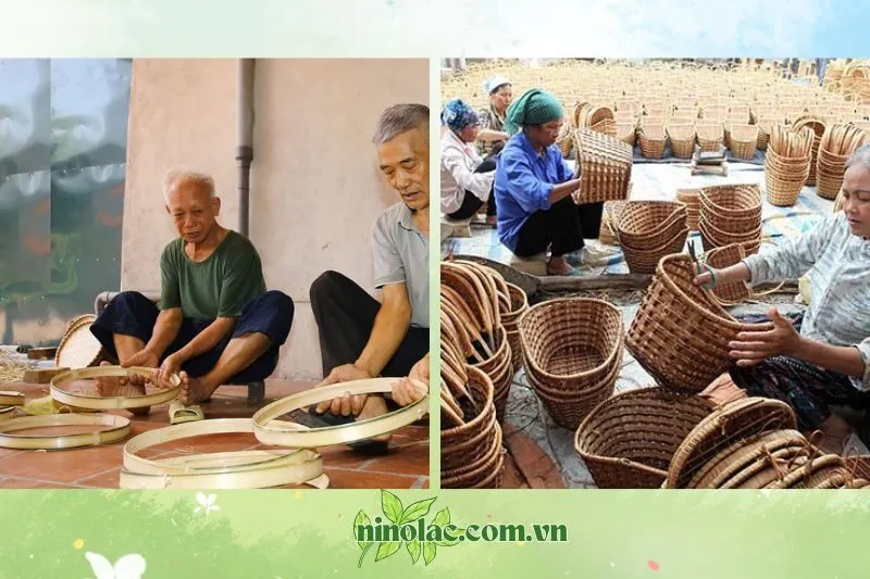 Giới thiệu về làng nghề mây tre đan Thái Nguyên